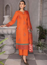 Florence By Rang Rasiya Embroidered Linen Suits Unstitched 3 Piece RR23FLL D-10 Adan – Winter Collection