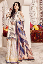 Shanaya by Saadia Asad Embroidered Cotton Net Unstitched 3 Piece Suit SA20SH D6-B–