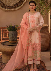 Rang Rasiya Embroidered Lawn Suits Unstitched 3 Piece RR23PE Marganite – Eid Collection