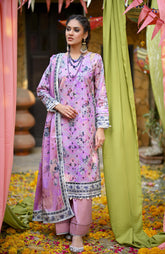 Monsoon Chunri By Al Zohaib Printed Lawn Suit Unstitched 3 Piece MSH-25-05 – Summer Collection