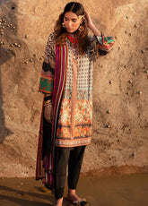 Mahay by Sana Safinaz Printed Lawn Suits Unstitched 2 Piece SS24MH 24A – Spring Summer Collection
