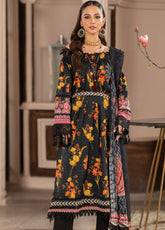 Al-Zohaib Sunshine Bloom Schiffli Embroidered Lawn Suits with Embroidered Chikankari Schiffli Dupatta Unstitched 3 Piece AZS25SB S-04- Summer Collection