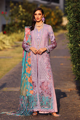 Afrozeh Embroidered Lawn Suits Unstitched 3 Piece AF25UL25 D-08 Chrysa – Luxury Collection
