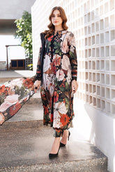 Baroque Embroidered Lawn Suits Unstitched 3 Piece BQ25EL- UF-4065- Summer Collection