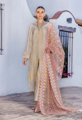 Adan Libas Luxury Lawn Embroidered Series by Hijab Sheikh -ALHS-06