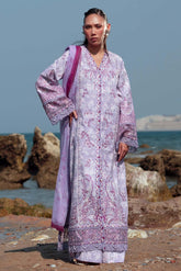 Summer Together by Afrozeh Embroidered Lawn Suits Unstitched 3 Piece AF25ST D-02 Amethyst – Summer Collection