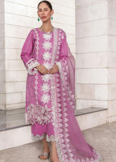 Rang Rasiya Embroidered Lawn Suits Unstitched 3 Piece RR23C Liana – Festive Collection