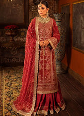 Makhmal By Asim Jofa Embroidered Velvet Unstitched Suit 3 Piece AJ23MK AJMM-10 – Wedding Collection