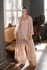 Ensembles by Azure Embroidered Chiffon Suits Unstitched 3 Piece AZU25EF Fadad Rouge ES-105 – Festive Collection