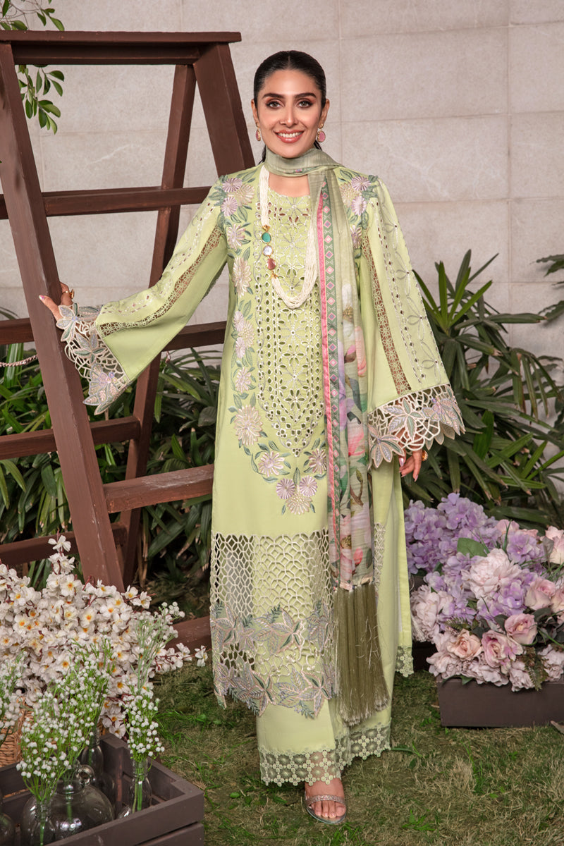 Rang Rasiya Embroidered Lawn Suits Unstitched 3 Piece RR24PE D-10 Geeti – Summer Eid Collection-