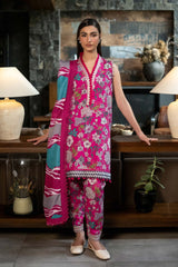 M Basics by Maria B Printed Khaddar Suits Unstitched 3 Piece MB24MB D-04 A – Winter Collection