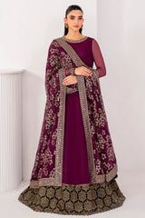 Jazmin Luxury Embroidered Chiffon UC-3057