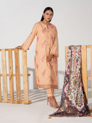 Mina By Salitex Embroidered Lawn Suit Unstitched 3 Piece SUNS24ALM026UT – Summer Collection