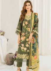 Pretty In Pink By Asifa And Nabeel Embroidered Lawn Suit Unstitched 3 Piece AN24L PP-6 Sweet Pea – Summer Collection