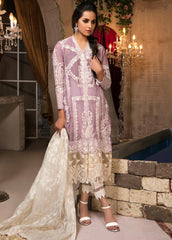 Zardan – Guzillek Embroidered Khaadi Net - Luxury Collection