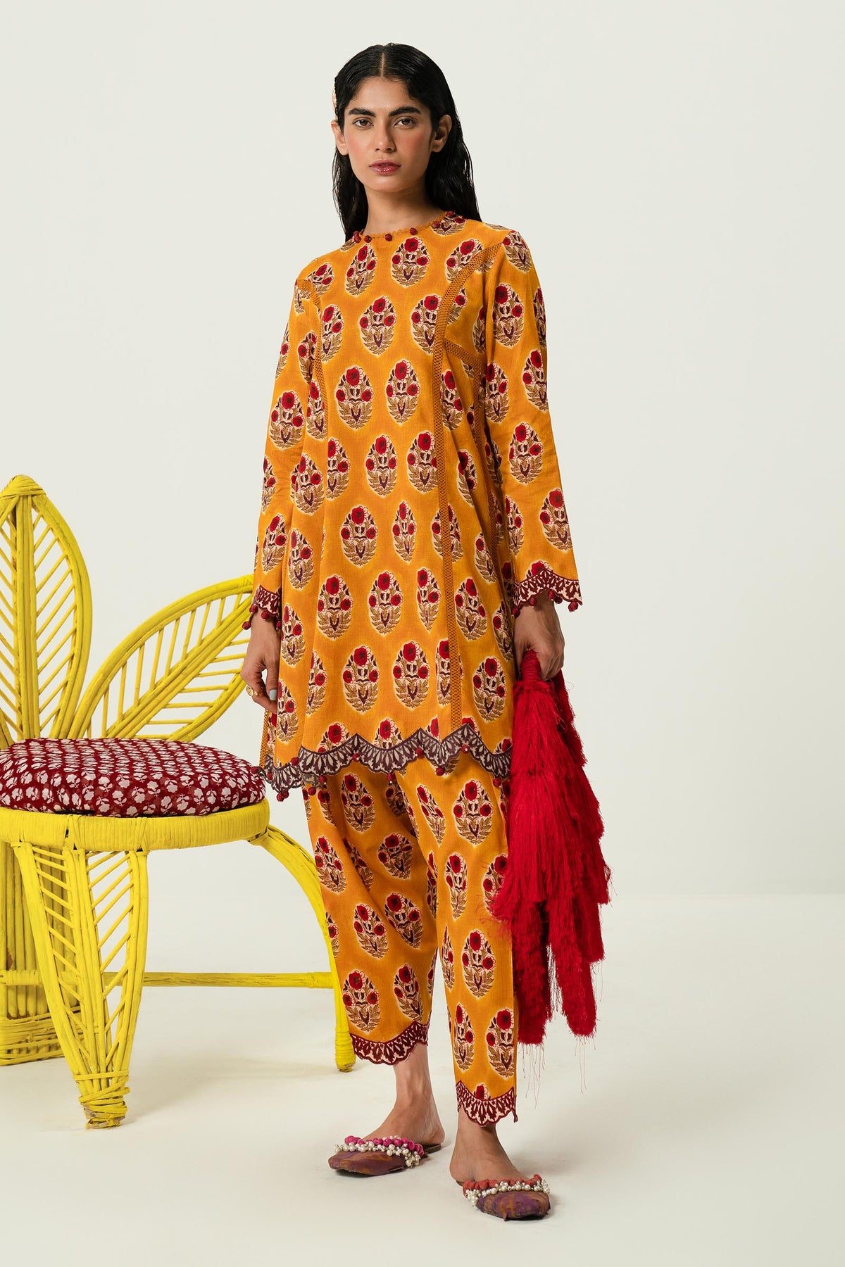 Sana Safinaz Luxury Mahay Collection – H242-011A-2AC –