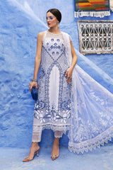 Maria B Embroidered Suits Unstitched 3 Piece MB25VL D-10A – Luxury Collection