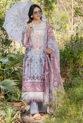 Jasmine by Adan Libas Luxury Lawn Embroidered 3PC Un-Stitched Suits – JAL25-03