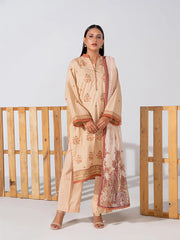Mina By Salitex Embroidered Lawn Suit Unstitched 3 Piece SUNS24ALM031UT – Summer Collection