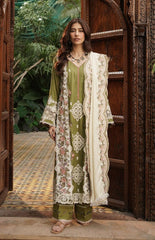 Manara - Embroidered Winter Suit - Unstitched 3 Piece Collection