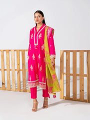 Mina By Salitex Embroidered Lawn Suit Unstitched 3 Piece SUNS24ALM025UT – Summer Collection