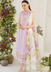 Pretty In Pink By Asifa And Nabeel Embroidered Lawn Suit Unstitched 3 Piece AN24L PP-8 Babys Breath – Summer Collection