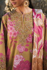 Baroque Embroidered Lawn Suits Unstitched 3 Piece BQ25EL- UF-4111- Summer Collection
