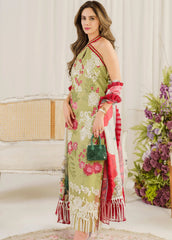 Pretty In Pink By Asifa And Nabeel Embroidered Lawn Suit Unstitched 3 Piece AN24L PP-7 Cosmos – Summer Collection
