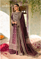 Asim Jofa - Embroidered Lawn 3 Piece - Luxury Lawn Collection