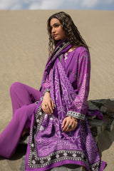M Basics by Maria B Printed Linen Suits Unstitched 3 Piece MB24MB D-07 B – Winter Collection