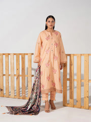 Mina By Salitex Embroidered Lawn Suit Unstitched 3 Piece SUNS24ALM026UT – Summer Collection