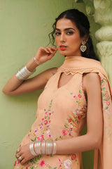 Zara Shahjahan Embroidered Lawn Suits Unstitched 3 Piece ZSJ2276 – Luxury Collection- D5B