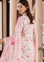 Al-Zohaib Sunshine Bloom Schiffli Embroidered Lawn Suits with Embroidered Chikankari Schiffli Dupatta Unstitched 3 Piece AZS25SB S-07- Summer Collection