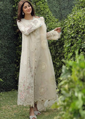 Qalamkar Chikankari Lawn Suit Unstitched 3 Piece QLM24F PS-04 Zuha – Festive Collection