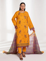 Mina By Salitex Embroidered Lawn Suit Unstitched 3 Piece SUNS24ALM028UT – Summer Collection