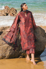 Baroque Embroidered Lawn Suits Unstitched 3 Piece BQ25EL- UF-4117- Summer Collection