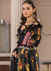 Al-Zohaib Sunshine Bloom Schiffli Embroidered Lawn Suits with Embroidered Chikankari Schiffli Dupatta Unstitched 3 Piece AZS25SB S-04- Summer Collection