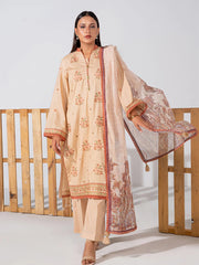 Mina By Salitex Embroidered Lawn Suit Unstitched 3 Piece SUNS24ALM031UT – Summer Collection