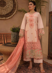 Rang Rasiya Embroidered Lawn Suits Unstitched 3 Piece RR23PE Marganite – Eid Collection