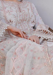 Sahil by Qalamkar Embroidered Lawn Suits Unstitched 3 Piece QLM23S SP-12 Anisa – Luxury Collection