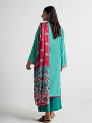 Mina By Salitex Embroidered Lawn Suit Unstitched 3 Piece SUNS24ALM027UT – Summer Collection