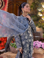 Izel by Salitex Embroidered Suits Unstitched 3 Piece SUNW6PE010UT – Fall Collection