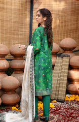 Monsoon Chunri By Al Zohaib Printed Lawn Suit Unstitched 3 Piece MSH-25-01- Summer Collection