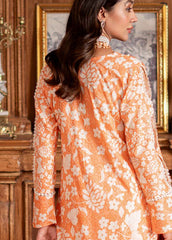 Al-Zohaib Sunshine Bloom Schiffli Embroidered Lawn Suits with Embroidered Chikankari Schiffli Dupatta Unstitched 3 Piece AZS25SB S-09- Summer Collection