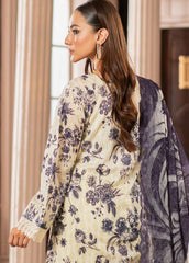 Al-Zohaib Sunshine Bloom Schiffli Embroidered Lawn Suits with Embroidered Chikankari Schiffli Dupatta Unstitched 3 Piece AZS25SB S-08- Summer Collection
