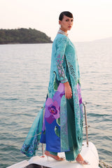 Afrozeh Embroidered Lawn Suits Unstitched 3 Piece AF25UL25 D-010 Sovana – Luxury Collection