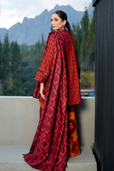 M Basics by Maria B Printed Khaddar Suits Unstitched 3 Piece MB24MB D-06 B – Winter Collection