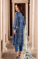 Al-Zohaib Sunshine Bloom Schiffli Embroidered Lawn Suits with Embroidered Chikankari Schiffli Dupatta Unstitched 3 Piece AZS25SB S-01 – Summer Collection