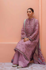 Zara Shahjahan Embroidered Lawn Suits Unstitched 3 Piece ZSJ2276 – Luxury Collection- D23-11A