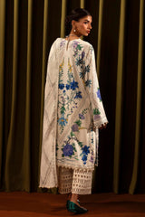 Sana Safinaz Embroidered Linen Suits Unstitched 3 Piece M243-017A-3CQ – Luxury Winter Collection